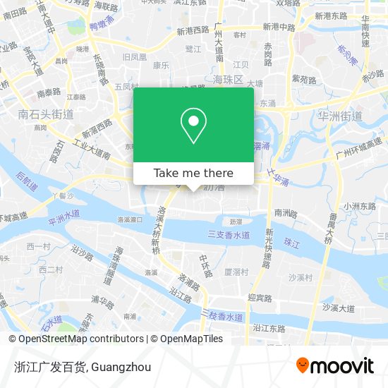 浙江广发百货 map