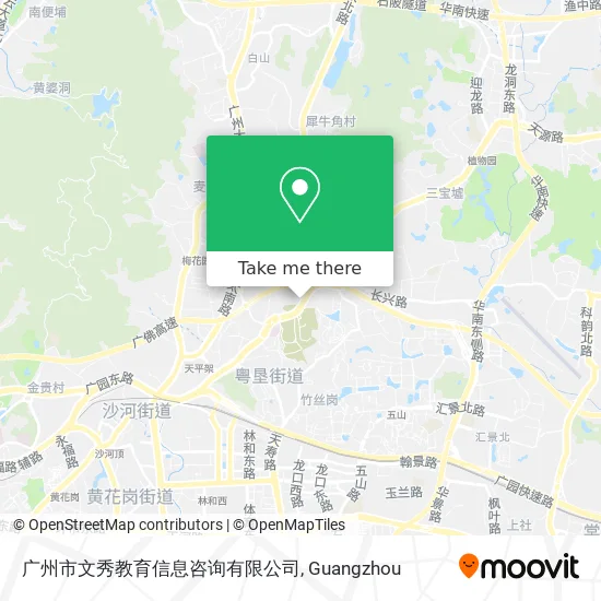 广州市文秀教育信息咨询有限公司 map