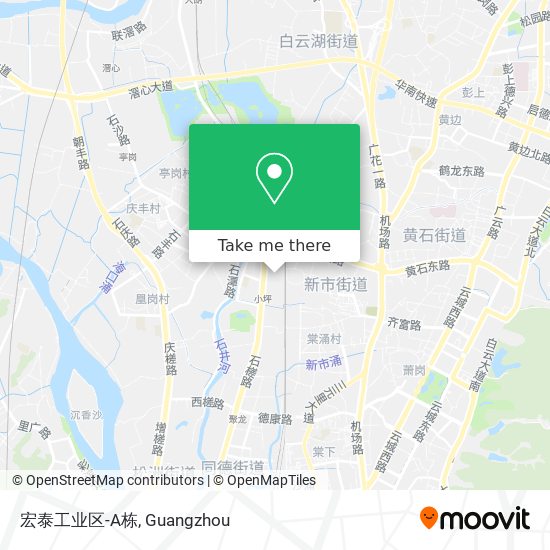宏泰工业区-A栋 map