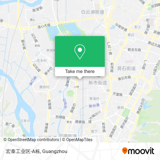 宏泰工业区-A栋 map