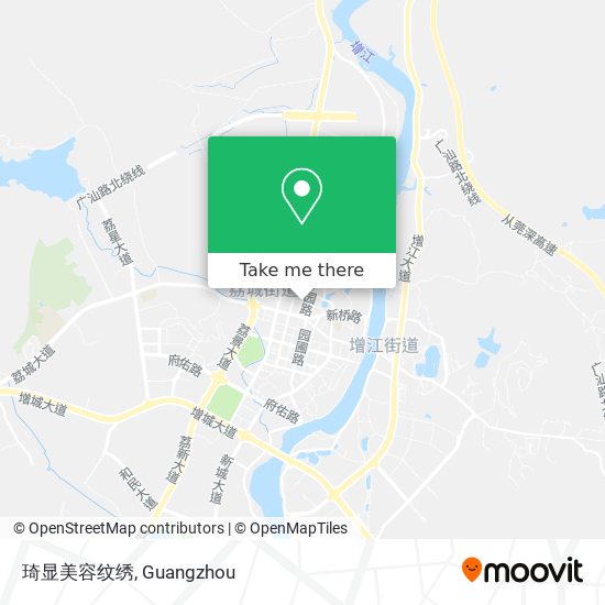 琦显美容纹绣 map