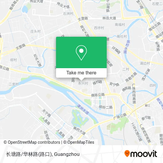 长塘路/华林路(路口) map