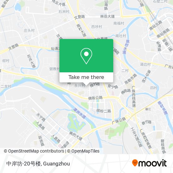 中岸坊-20号楼 map