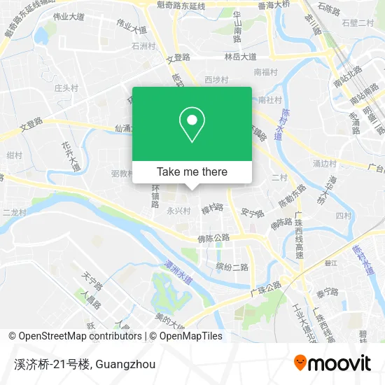 溪济桥-21号楼 map