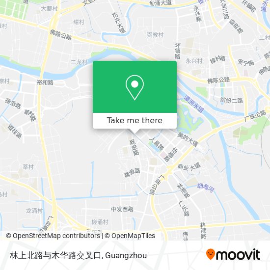 林上北路与木华路交叉口 map