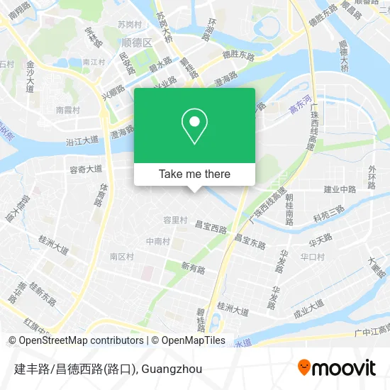 建丰路/昌德西路(路口) map