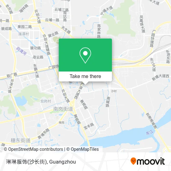 琳琳服饰(沙长街) map