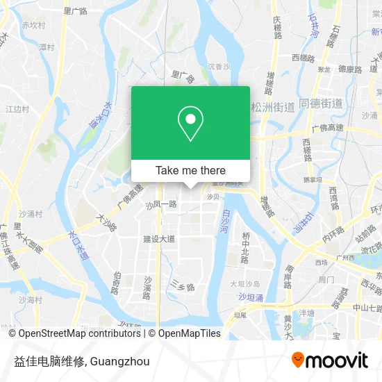 益佳电脑维修 map
