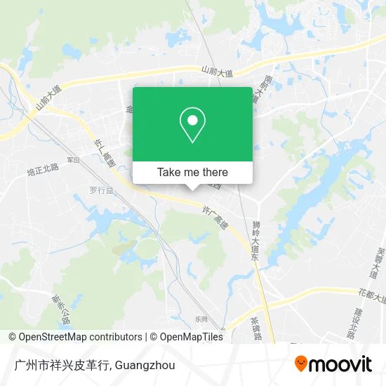 广州市祥兴皮革行 map