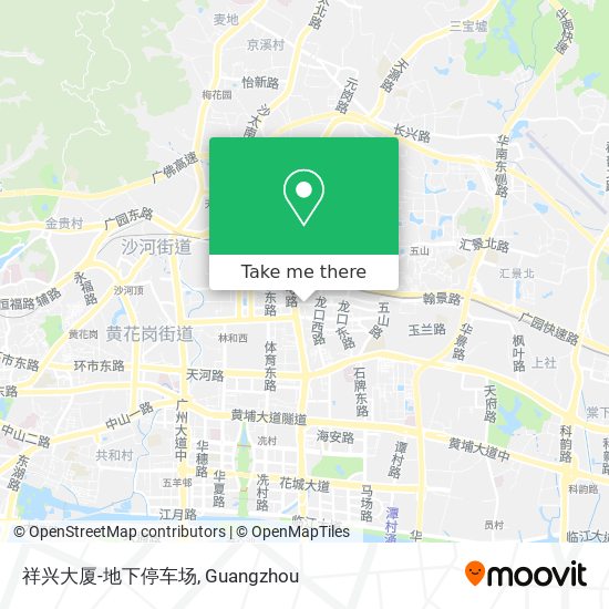 祥兴大厦-地下停车场 map