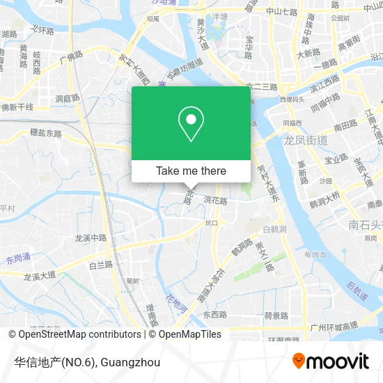 华信地产(NO.6) map