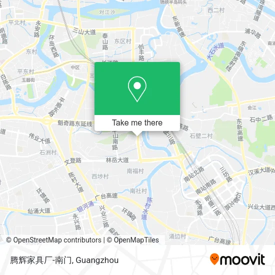 腾辉家具厂-南门 map