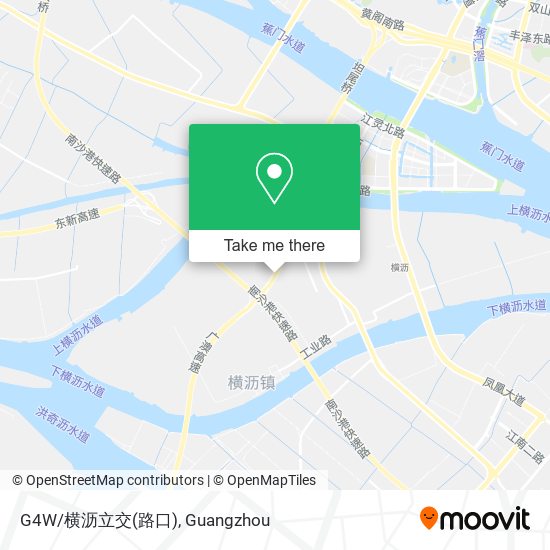 G4W/横沥立交(路口) map