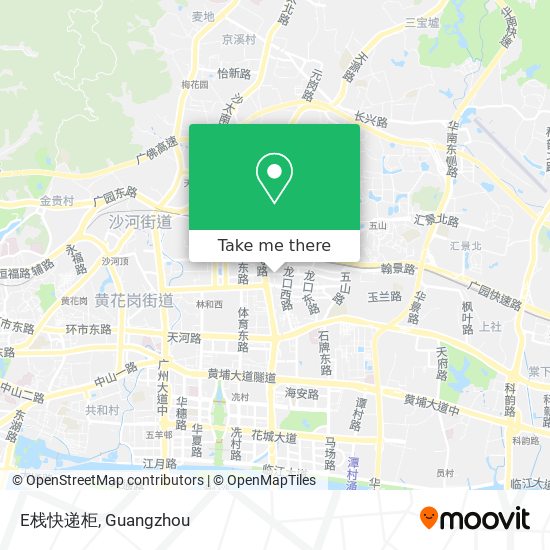 E栈快递柜 map