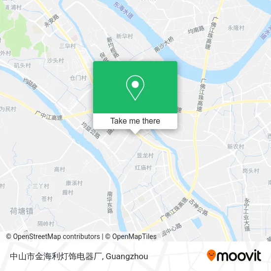 中山市金海利灯饰电器厂 map