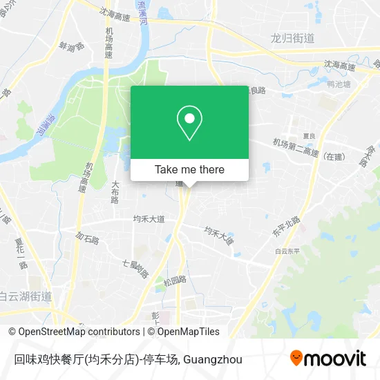 回味鸡快餐厅(均禾分店)-停车场 map