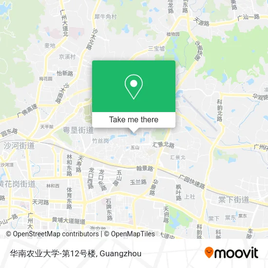 华南农业大学-第12号楼 map