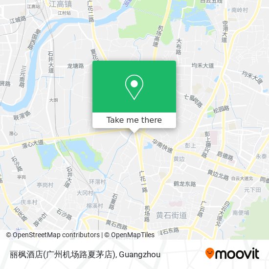 丽枫酒店(广州机场路夏茅店) map