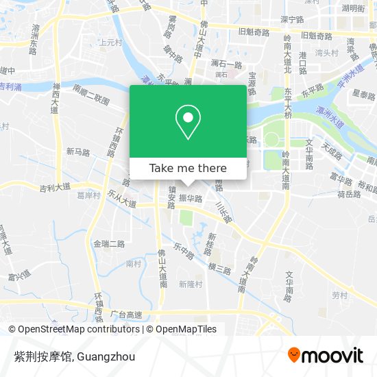 紫荆按摩馆 map