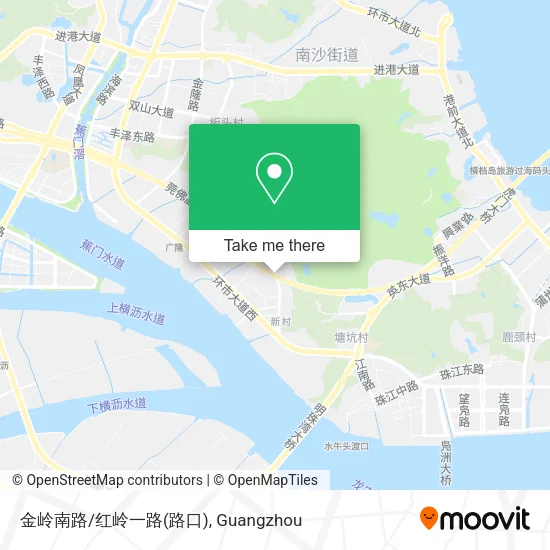 金岭南路/红岭一路(路口) map