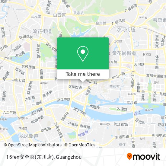 15fen安全菜(东川店) map