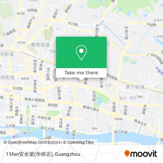 15fen安全菜(华师店) map