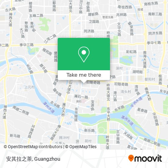 安其拉之茶 map