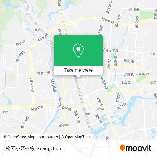 松园小区-B栋 map
