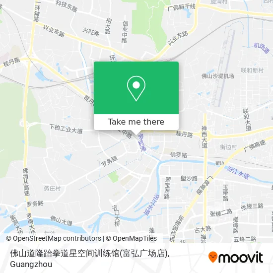 佛山道隆跆拳道星空间训练馆(富弘广场店) map