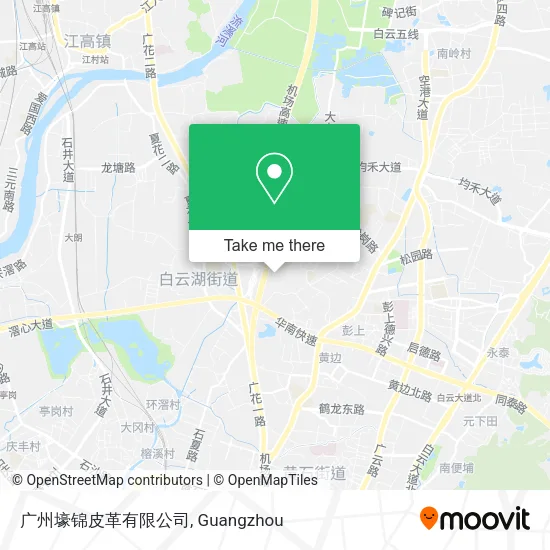 广州壕锦皮革有限公司 map