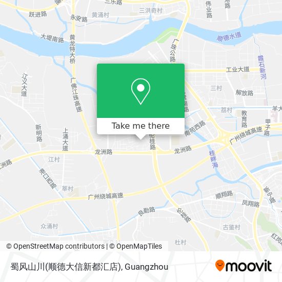 蜀风山川(顺德大信新都汇店) map