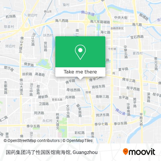 国药集团冯了性国医馆南海馆 map
