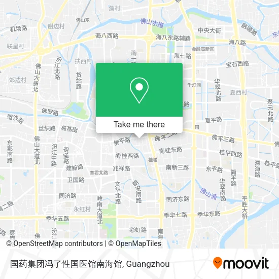国药集团冯了性国医馆南海馆 map