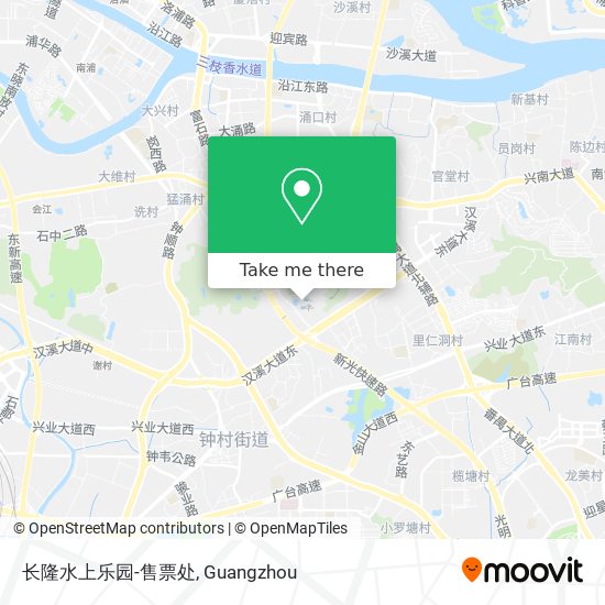 长隆水上乐园-售票处 map