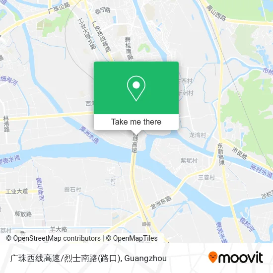 广珠西线高速/烈士南路(路口) map