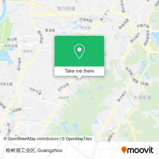 榕树塘工业区 map