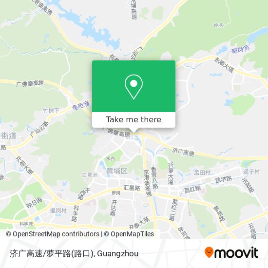 济广高速/萝平路(路口) map