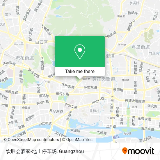 饮胜会酒家-地上停车场 map