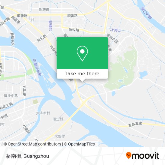 桥南街 map