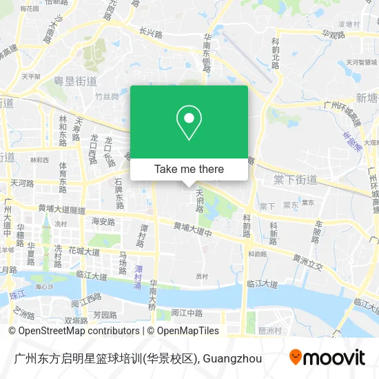 广州东方启明星篮球培训(华景校区) map