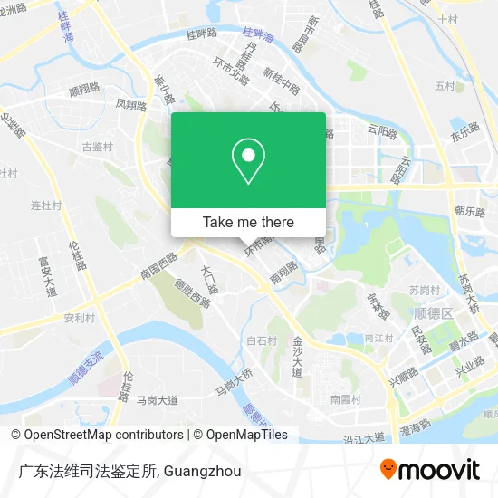 广东法维司法鉴定所 map