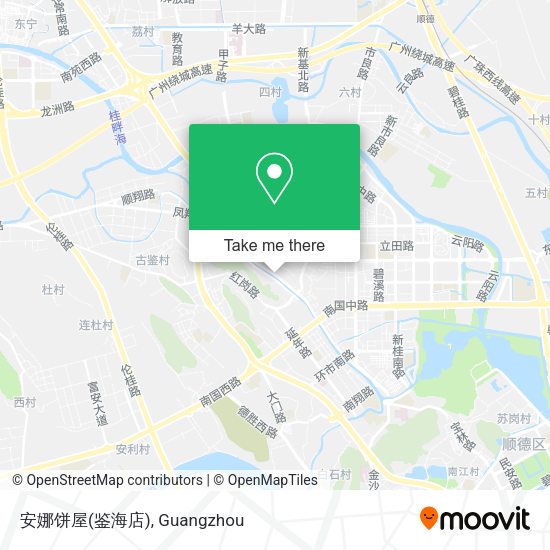 安娜饼屋(鉴海店) map