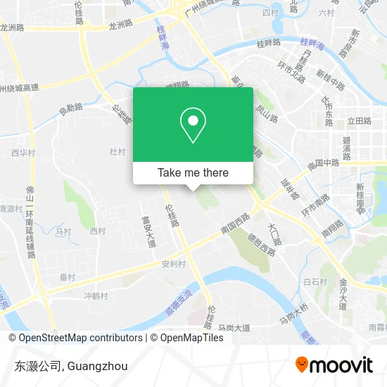 东灏公司 map