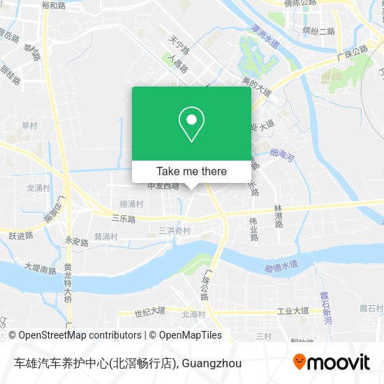车雄汽车养护中心(北滘畅行店) map