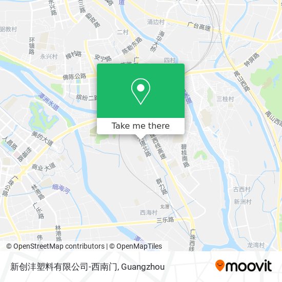 新创沣塑料有限公司-西南门 map