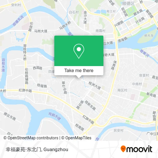 幸福豪苑-东北门 map