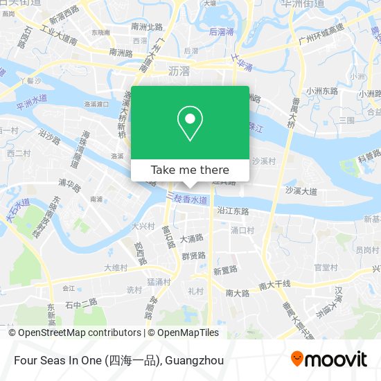 Four Seas In One (四海一品) map