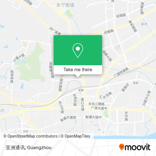 亚洲通讯 map