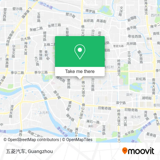 五菱汽车 map