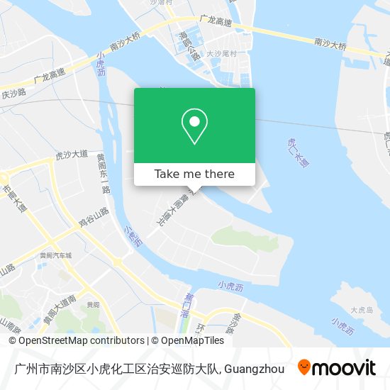 广州市南沙区小虎化工区治安巡防大队 map